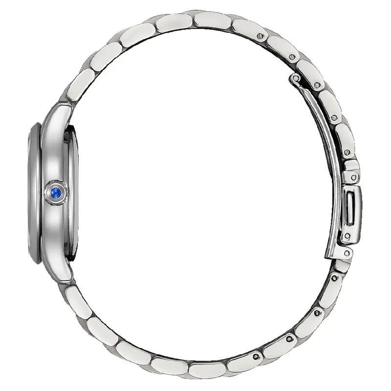 Citizen PR1040-88N Mechanical Automatic Open Heart "Beginning Blue - Limited Edition" Light Blue Dial 34mm Stainless Steel Women's Watch detail view