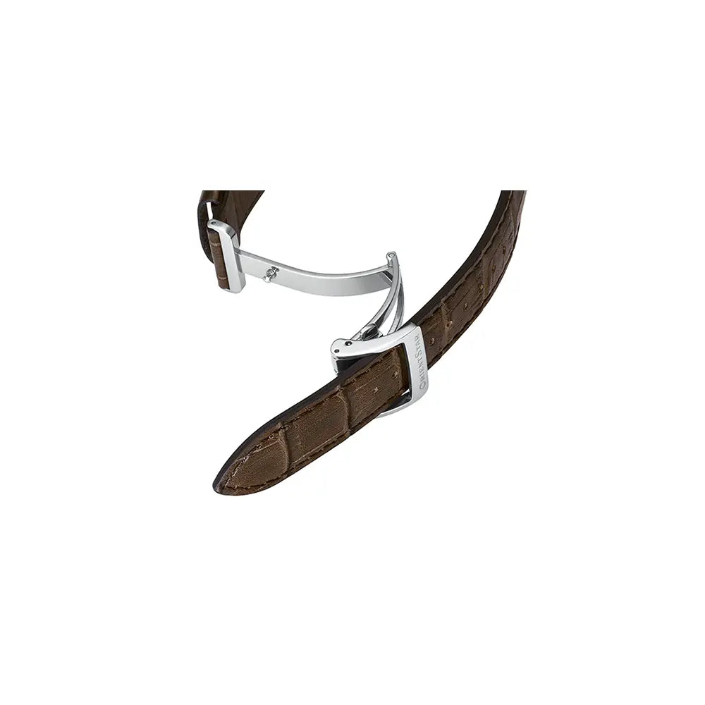 Orient Star RE-AV0006Y Contemporary Automatic Open Heart "Modern Skeleton" Brown Dial 41mm Leather Strap Men's Watch