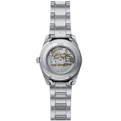 Orient Stretto RA-AC0R04N 75th Anniversary Limited Edition (2900 Pcs) Automatic Grey Dial 38.5mm Stainless Steel Men's Watch