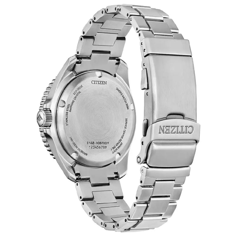 Citizen Eco-Drive BN0261-51E Promaster Diver Black Dial 41mm Stainless Steel Men's Watch detail view