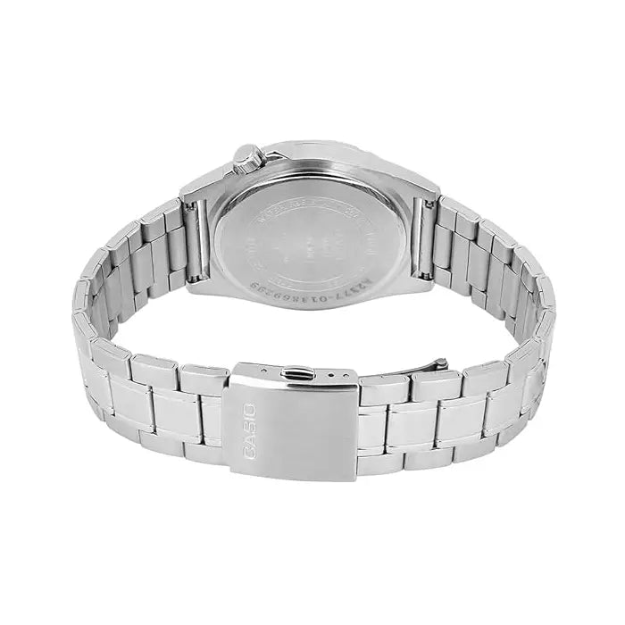 Casio Collection Analog MTD-135D-2AVDF Blue Dial Stainless Steel Men's Watch detail view