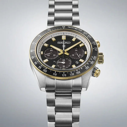 Seiko Prospex SSC941P1 Solar Chronograph Black Dial 41.4mm Stainless Steel Men's Watch