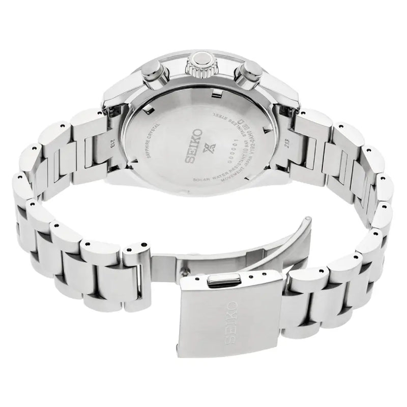 Seiko Prospex SSC939P1 Solar Chronograph SSC939 Black Dial 41.4mm Stainless Steel Men's Watch detail view