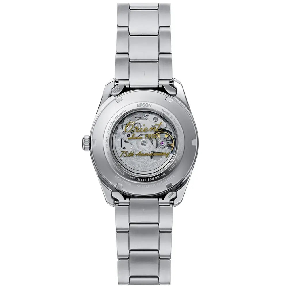 Orient Stretto RA-AR0012N 75th Anniversary Limited Edition (2800 Pcs) Automatic Grey Dial 41mm Stainless Steel Men's Watch