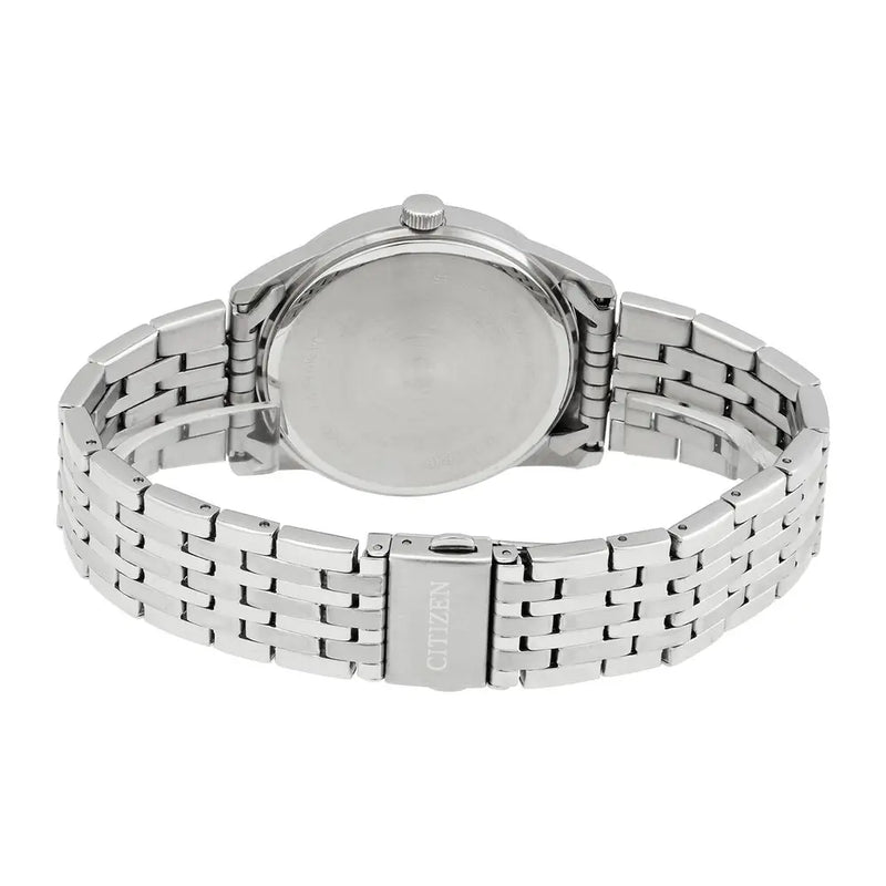 Citizen Quartz BI5000-87A Silver Dial 39mm Stainless Steel Men's Watch detail view