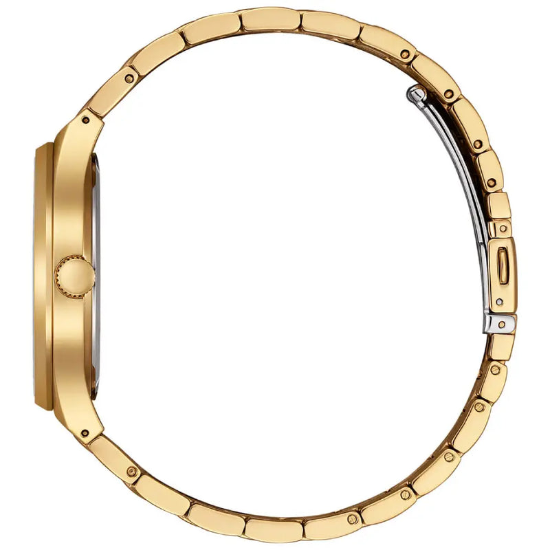 Citizen Eco-Drive Axiom BM7653-50Q Rose Gold Dial 40mm Stainless Steel Men's Watch detail view
