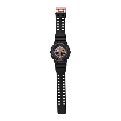 Casio G-Shock Three-Eyed Monster Analog Digital GA-100MMC-1 Black Dial 51.2mm Resin Strap Men's Watch
