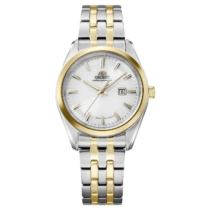 Orient Contemporary RA-WG0601S Solar Quartz White Dial 32.1mm Stainless Steel Women's Watch