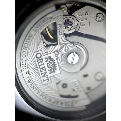 Orient Bambino Small Seconds RA-AP0004S30B White Dial 41mm Leather Strap Men's Watch