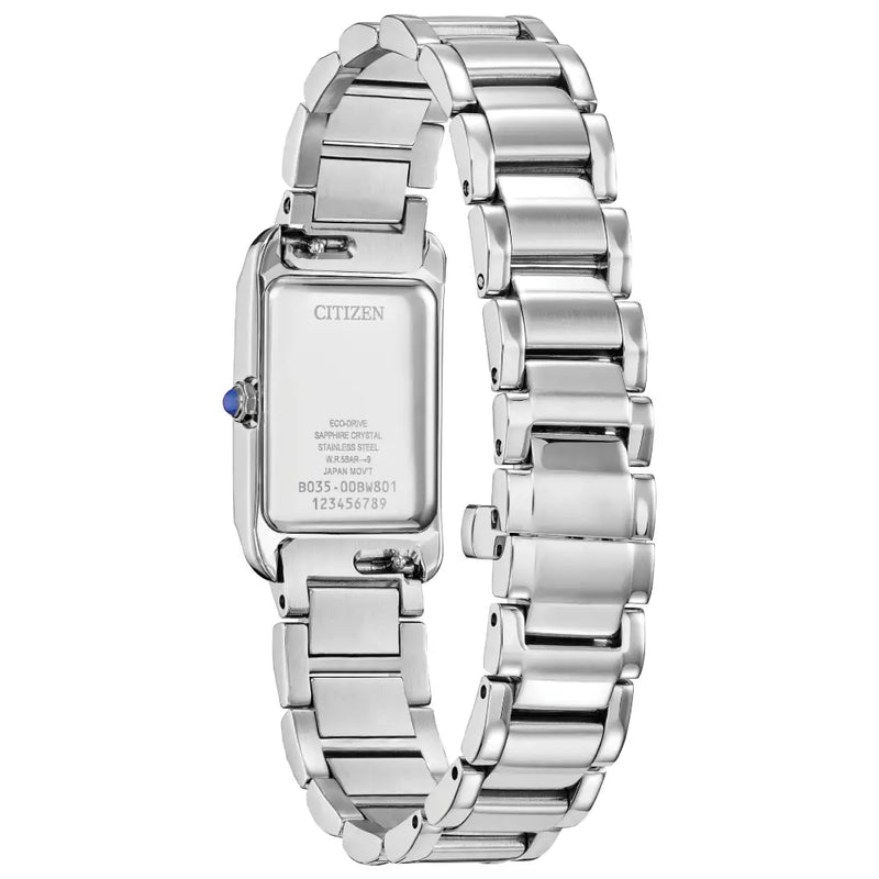 Citizen Eco-Drive EW5620-55N Analog "Citizen L Bianca" Mother-of-Pearl Dial 32mm Stainless Steel Women's Watch detail view