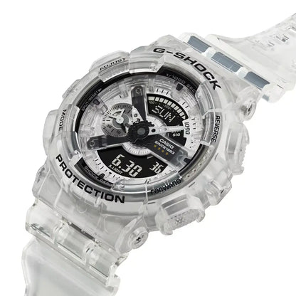 Casio G Shock GA-114RX-7A 40th Anniversary Analog-Digital Limited Edition Clear Dial Resin Strap Men's Watch