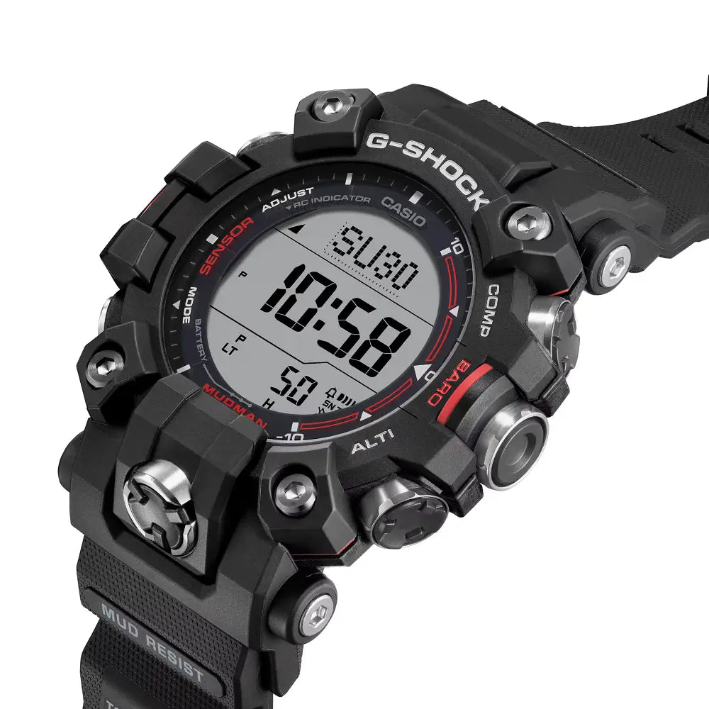 Casio G-Shock Mudman Digital GW-9500-1D Black Digital Dial 52.7mm Resin Strap Men's Watch