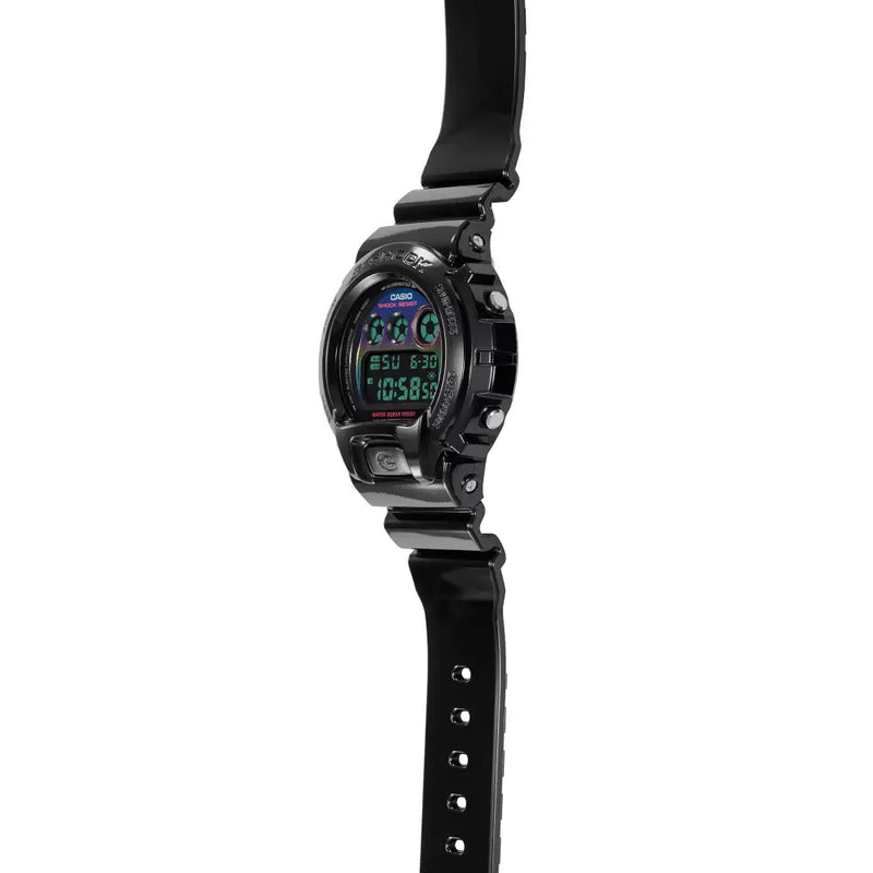 Casio G Shock DW-6900RGB-1E Digital "Virtual Rainbow" Multi-Color Dial Resin Strap Men's Watch detail view