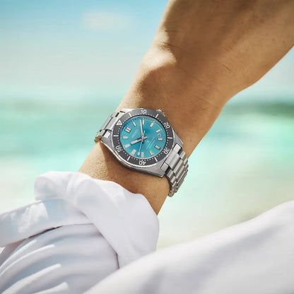 Seiko Prospex SPB545J1 (SBDC221) 1965 Heritage Diver's "Save the Ocean" Limited Edition (4,000 Pcs) Teal Dial 40mm Stainless Steel Men's Watch