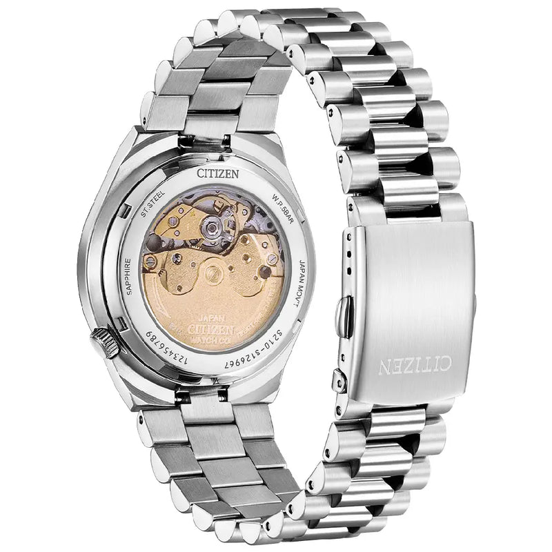 Citizen Tsuyosa NJ0151-88X Blue Dial Stainless Steel Men's Watch detail view