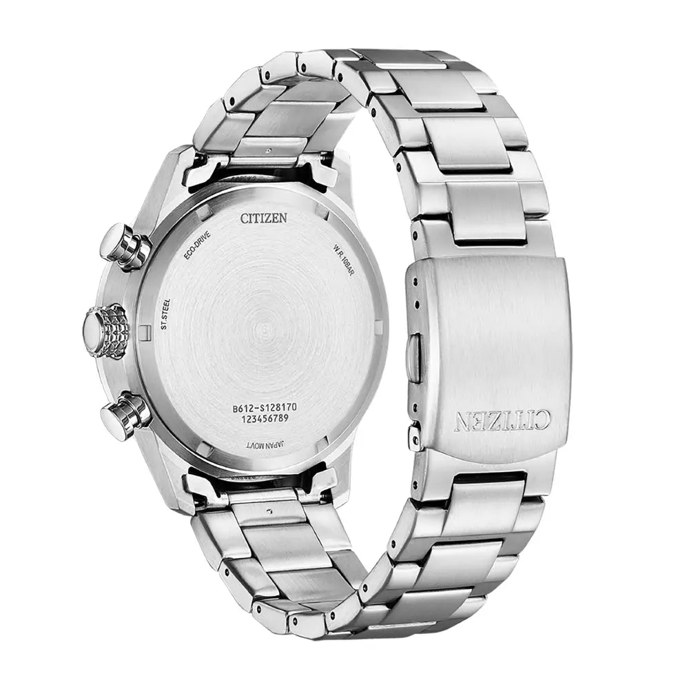 Citizen Eco-Drive CA0790-83L Chronograph Blue Dial 43mm Stainless Steel Men's Watch