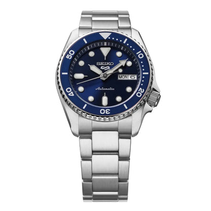 Seiko 5 Sports SRPL77 Automatic Diver "SKX Mid-Size" Blue Dial 38mm Stainless Steel Men's Watch