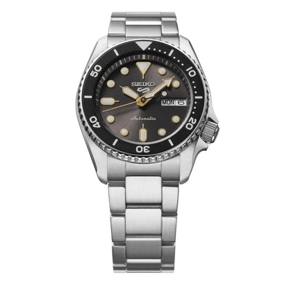 Seiko 5 Sports SRPL79 Automatic Diver "SKX Mid-Size" Grey Dial 38mm Stainless Steel Men's Watch