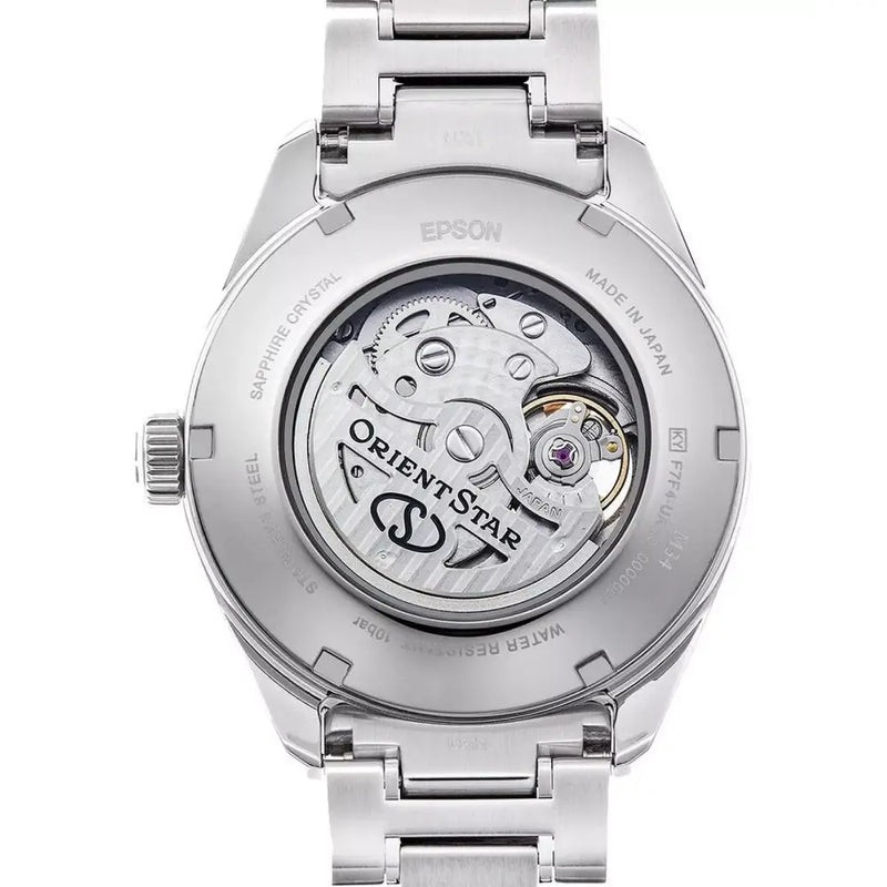 Orient Star RE-BY0004A00B Sports Limited Edition Automatic Diver Blue Dial Stainless Steel Men's Watch detail view