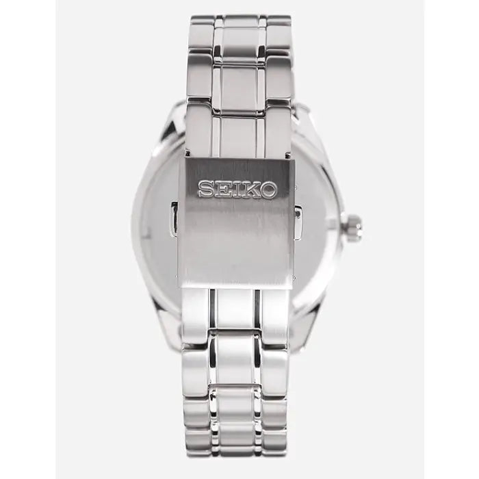 Seiko Essentials Quartz SUR371P1 "Titanium Sapphire" Blue Dial 40.2mm Titanium Men's Watch
