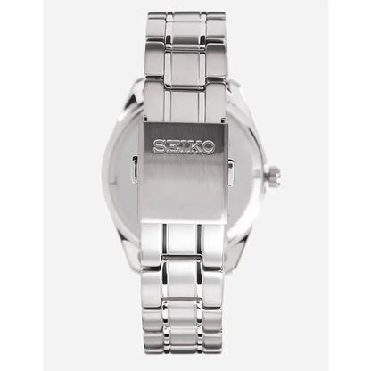 Seiko Essentials Quartz SUR371P1 "Titanium Sapphire" Blue Dial 40.2mm Titanium Men's Watch