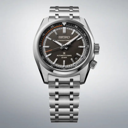 Seiko Prospex Speedtimer SBDC217 (SPB515J1) (Made in Japan) Black Dial 39.5mm Stainless Steel Men's Watch