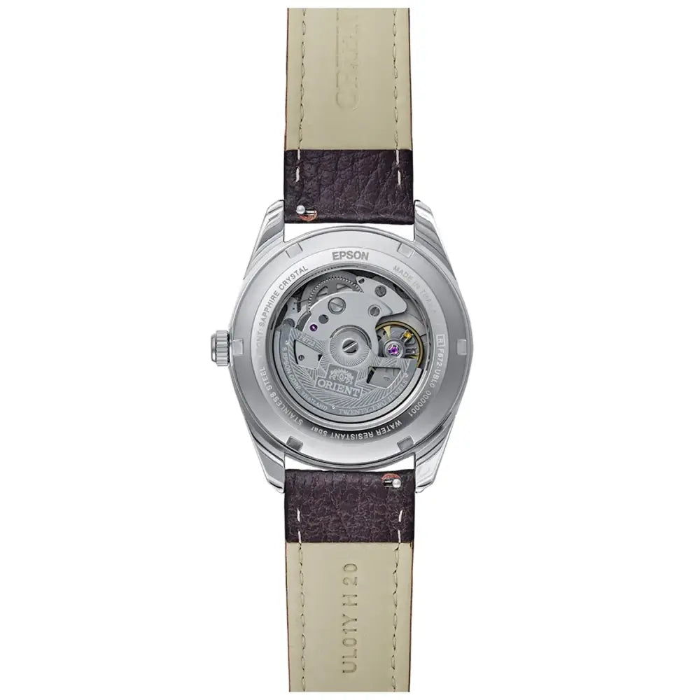 Orient Contemporary RA-AC0R03Y Automatic 38.5mm Brown Dial 38.5mm Leather Strap Men's Watch