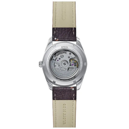 Orient Contemporary RA-AC0R03Y Automatic 38.5mm Brown Dial 38.5mm Leather Strap Men's Watch