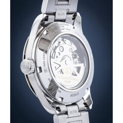 Orient Star RE-AT0021L00B Automatic Open Heart Limited Edition "Keshiki" Blue Dial 39mm Stainless Steel Men's Watch