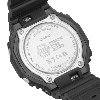 Casio G-Shock Analog Digital GA-B2100-1A1DR Black Dial Resin Men's Watch