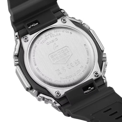 Casio G-Shock G-Steel GBM-2100A-1A3DR Green Dial Stainless Steel Men's Watch