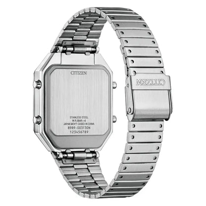 Citizen Record Label Playground Edition JG2120-73L Aqua Blue Dial 33.4mm Stainless Steel Men's Watch