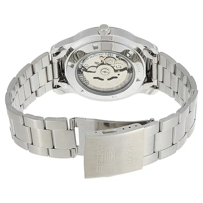 Seiko 5 Classic Automatic SNKP15J1 White Dial 42mm Stainless Steel Men's Watch