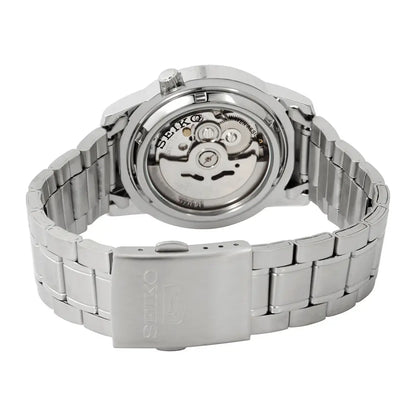Seiko 5 SNKK25K1 Automatic 21 Jewels White Dial 38mm Stainless Steel Men's Watch
