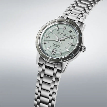 Seiko Presage SRPL71J1 "Style 60s" Automatic Green Dial 39.5mm Stainless Steel Men's Watch