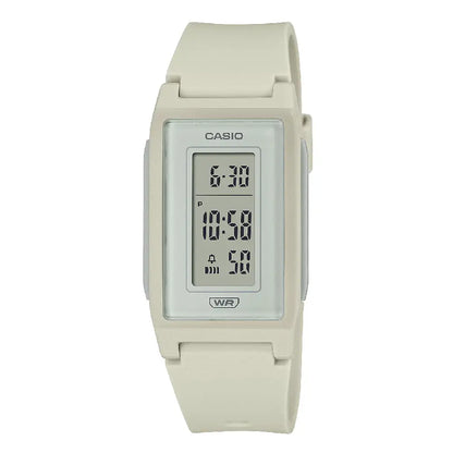 Casio Pop Series Digital LF-10WH-8DF Grey Dial Resin Strap Women's Watch