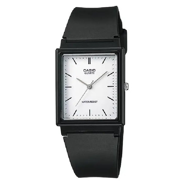 Casio Standard MQ-27-7E White Dial 26.5mm Resin Strap Men's Watch
