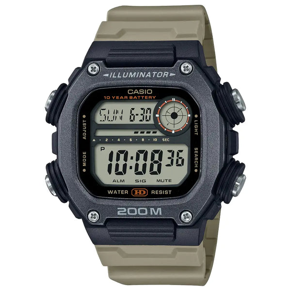 Casio Youth-Digital DW-291HX-5AVDF Black Dial Resin Strap Men's Watch