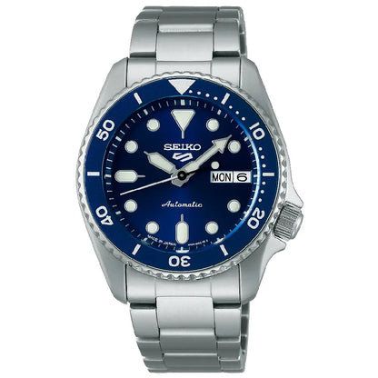 Seiko 5 Sports SKX Series SBSA299 (SRPL77) Navy Dial 38mm Stainless Steel Men's Watch