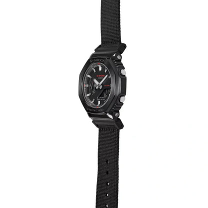 Casio G-Shock Metal Covered GM-2100CB-1ADR Black Dial Stainless Steel Men's Watch