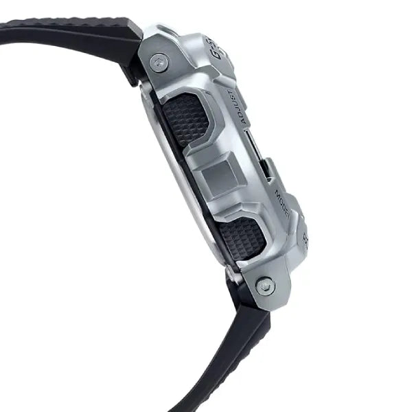 Casio G-Shock Metal Collection GM-110-1ADR Black Dial Stainless Steel Men's Watch detail view