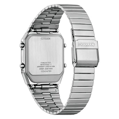 Citizen Record Label Playground Edition JG2170-59Y Yellow Dial 32.5mm Stainless Steel Men's Watch