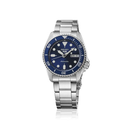 Seiko 5 Sports SRPL77 Automatic Diver "SKX Mid-Size" Blue Dial 38mm Stainless Steel Men's Watch
