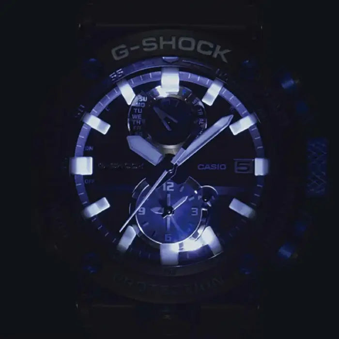 Casio G-Shock Gravitymaster Analog GWR-B1000-1A Black Dial 46.4mm Resin Strap Men's Watch detail view