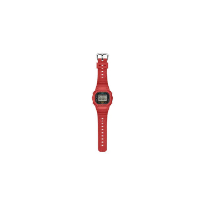 Casio G Shock Digital "G-SHOCK Nano" Ring Watch DWN-5600-4JR Digital Dial Red Bio-Based Resin Strap Men's Watch