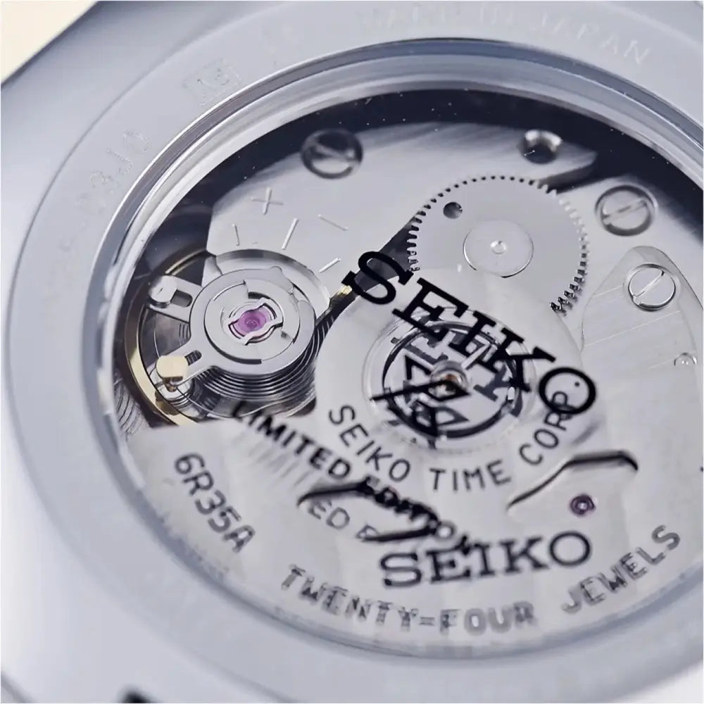Seiko Prospex Alpinist SPB532J1  Automatic Limited Edition "Snowflake Alpinist" (800 Pieces) Silver Textured Dial 39.5mm Blue Nylon Strap Men's Watch