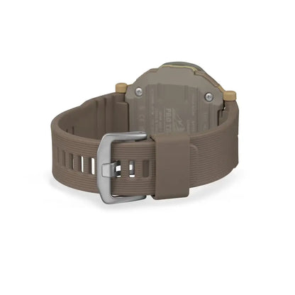 Casio ProTrek PRJ-B001B-5DR Analog-Digital Solar Bluetooth "Rotary Guard" Brown Dial Cloth Bungee Strap Men's Watch