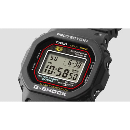 Casio G-Shock The Origin Digital DW-5000R-1A Black Digital Dial 43mm Resin Strap Men's Watch