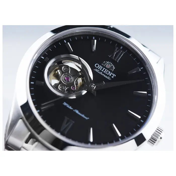 Orient Classic Open Heart "Golden Eye 2" Automatic 38.5mm TAG03001B0 Black Dial Stainless Steel Men's Watch