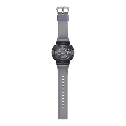 Casio G-Shock GM-110MF-1ADR "Midnight Fog" Metal Covered Grey Dial 48.8mm Resin Strap Men's Watch